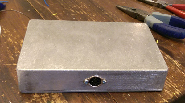 TSL GCX breakout box (DIN-side)